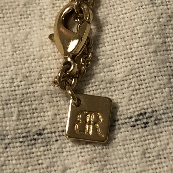 Gold bar necklace - Picture 3 of 3